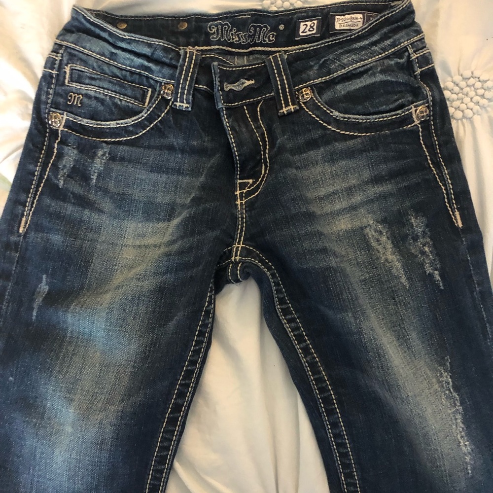 Miss me , shirts, like new, size 28